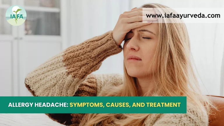 Allergy Headache: Symptoms, Causes, and Treatment